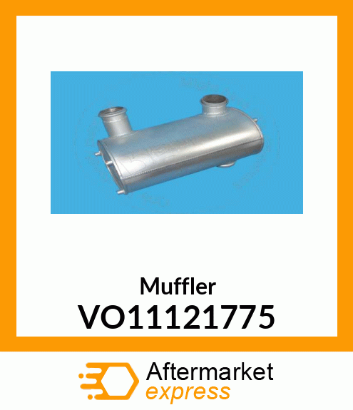 Muffler VO11121775