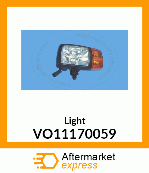 Headlight VO11170059