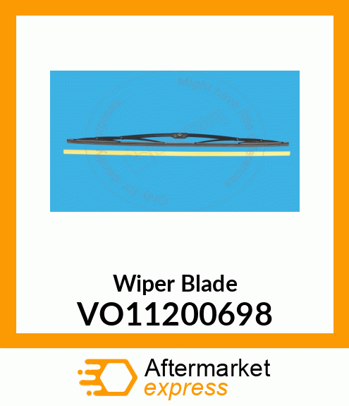 Spare part VO11200698 + Wiper Blade