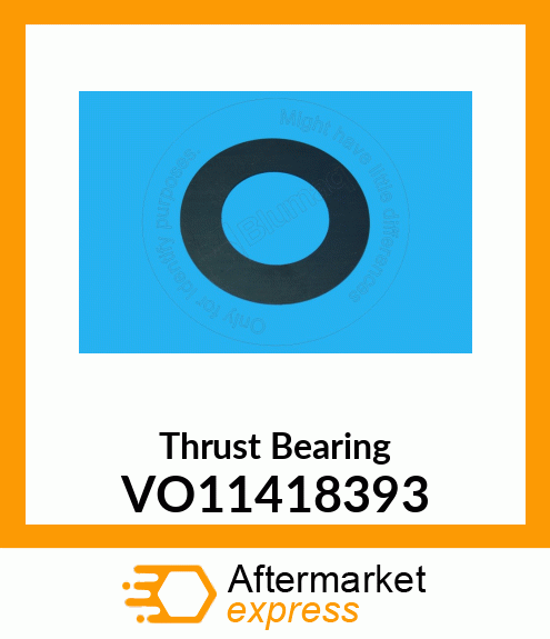 Thrust Bearing VO11418393