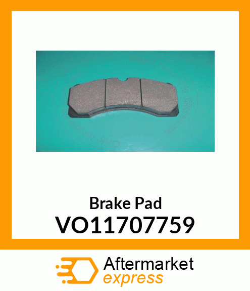 Brake Pad VO11707759