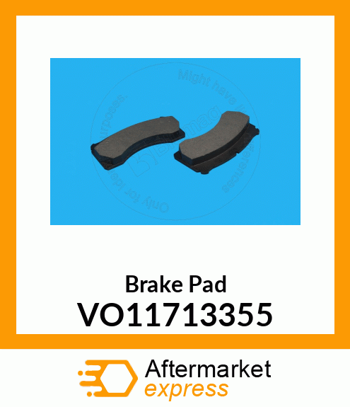 Brake Pad VO11713355