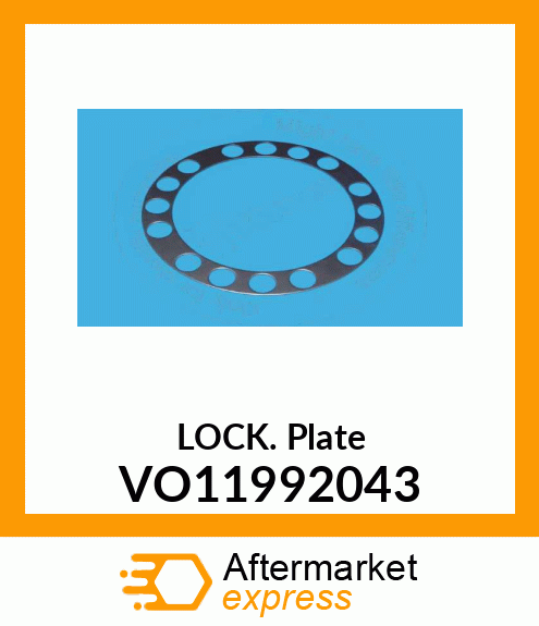 Lock Plate VO11992043