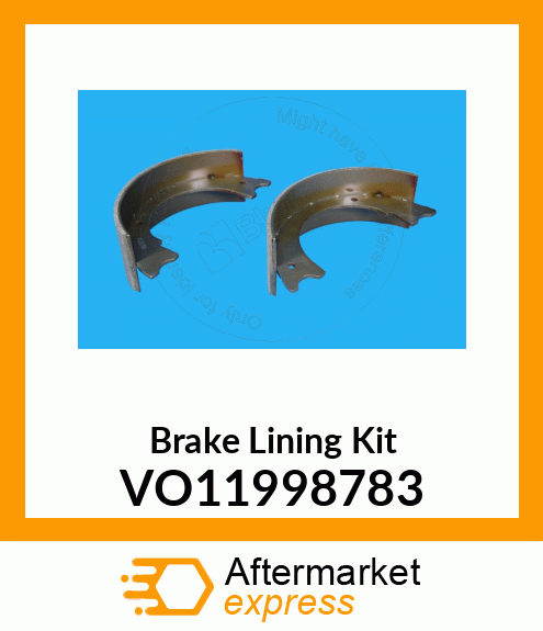 Brake Lining Kit VO11998783