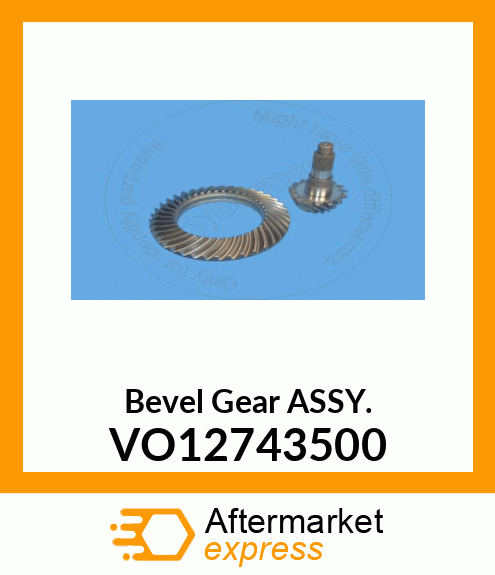 Bevel Gear ASSY. VO12743500