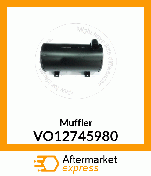 Muffler VO12745980