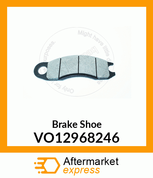 Brake Shoe VO12968246
