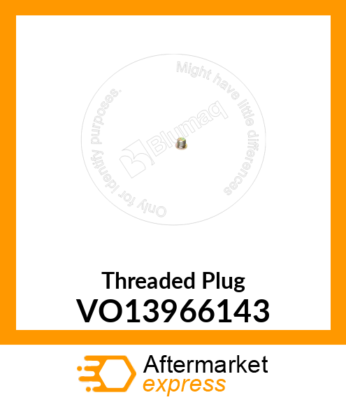 Threaded Plug VO13966143