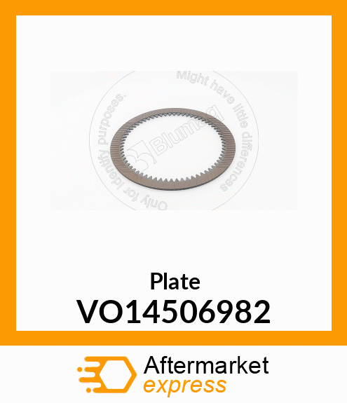 Plate VO14506982
