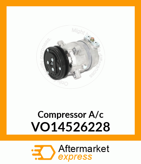 Compressor A/c VO14526228