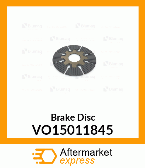 Brake Disc VO15011845