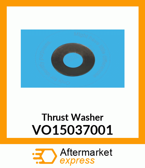 Thrust Washer VO15037001