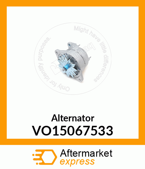 Alternator VO15067533