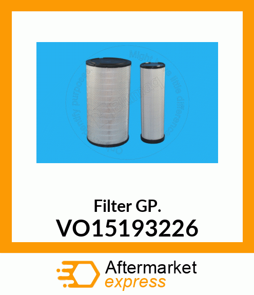 Filter GP. VO15193226