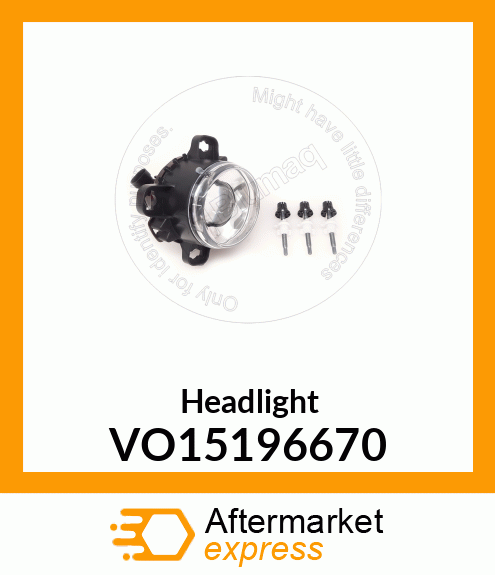 Headlight VO15196670