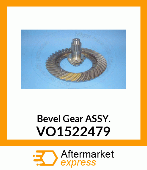 Bevel Gear ASSY. VO1522479