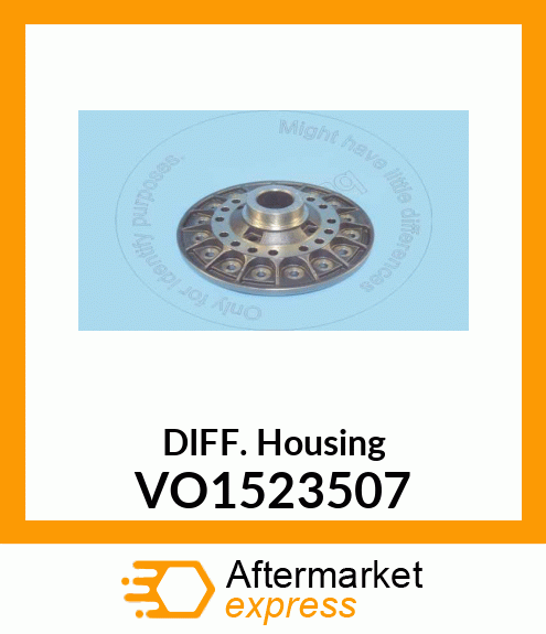 DIFF. Housing VO1523507