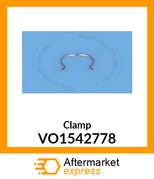 Clamp VO1542778