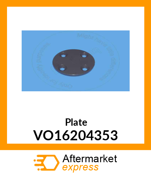 Plate VO16204353