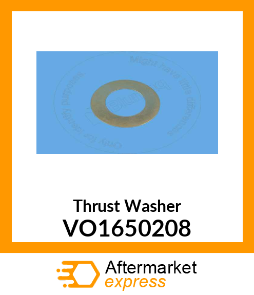 Thrust Washer VO1650208