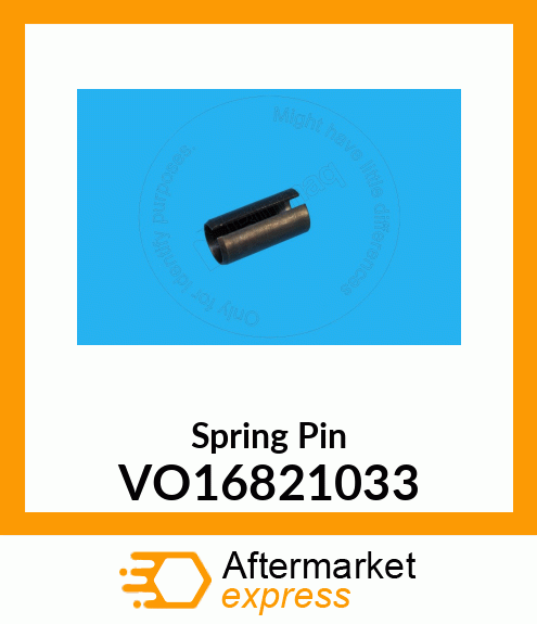 Spring Pin VO16821033