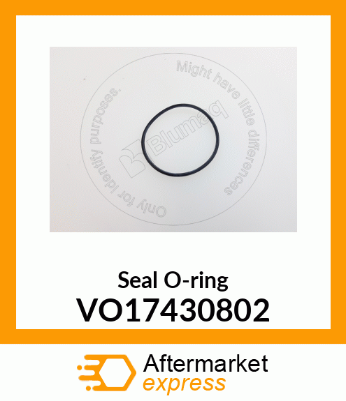 Seal O-ring VO17430802