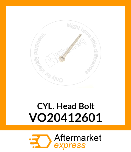 CYL. Head Bolt VO20412601