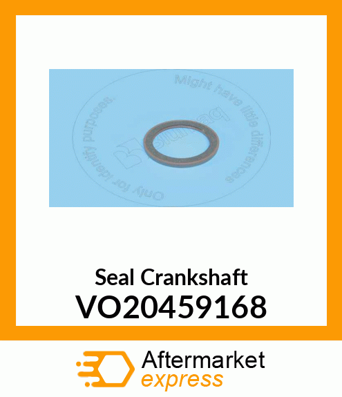 Seal Crankshaft VO20459168
