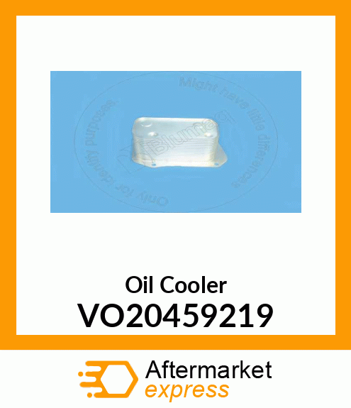 Oil Cooler VO20459219