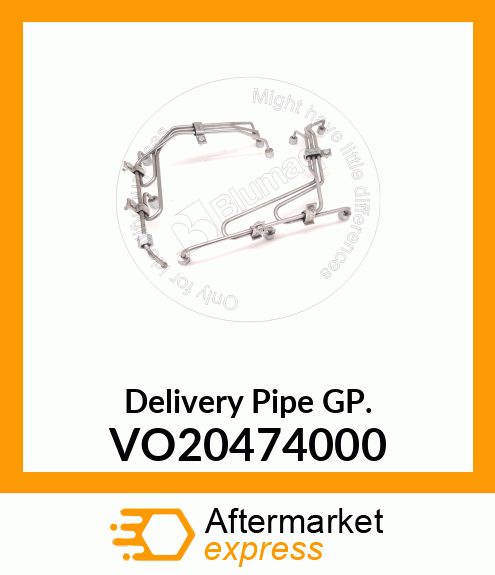 Delivery Pipe GP. VO20474000