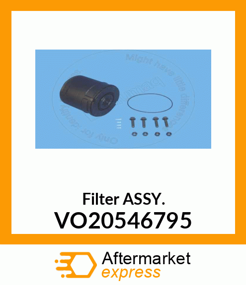 Filter ASSY. VO20546795