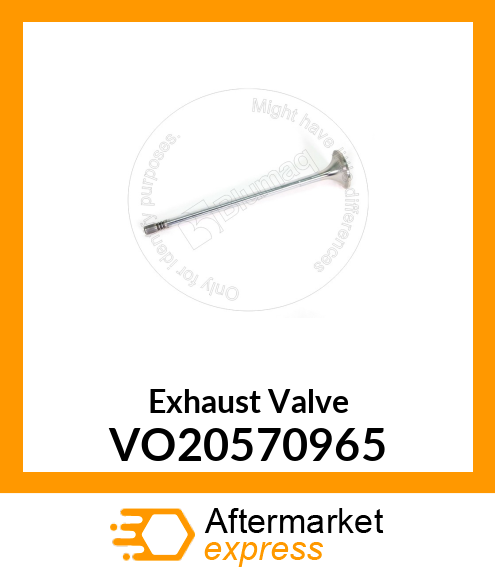 Exhaust Valve VO20570965