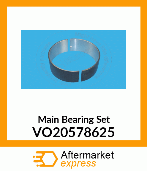 Spare part VO20578625 + Main Bearing Set