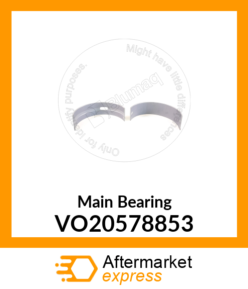 Main Bearing VO20578853