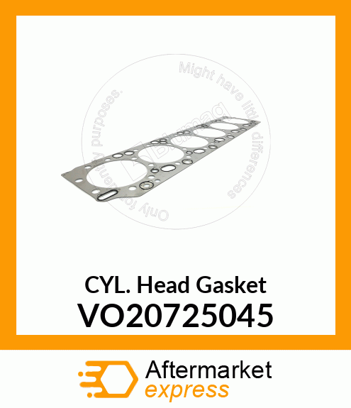 CYL. Head Gasket VO20725045