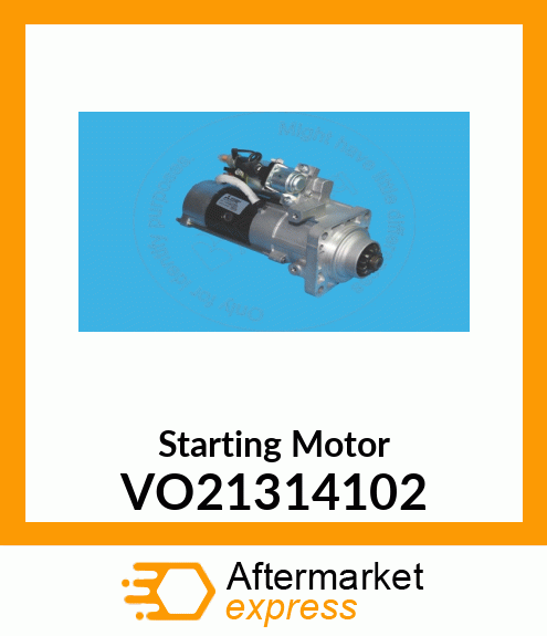 Starting Motor VO21314102