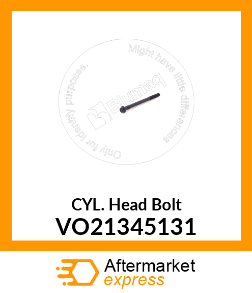 CYL. Head Bolt VO21345131