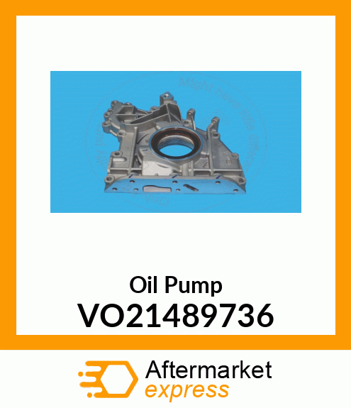 Oil Pump VO21489736