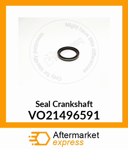 Seal Crankshaft VO21496591