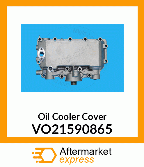 Oil Cooler Cover VO21590865