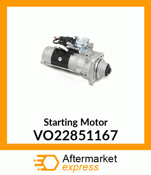 Starting Motor VO22851167