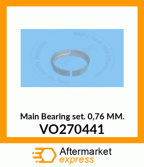 Main BRG. Kit VO270441