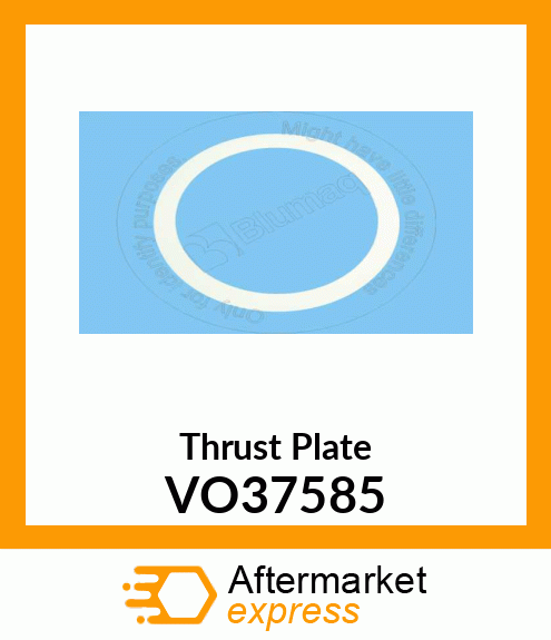 Thrust Plate VO37585