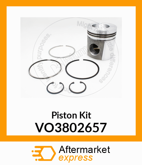 Piston Kit VO3802657