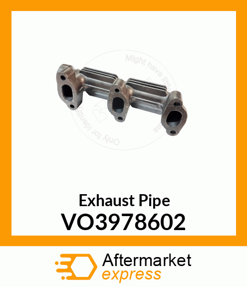 Exhaust Pipe VO3978602