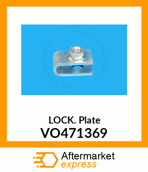 Lock Plate VO471369