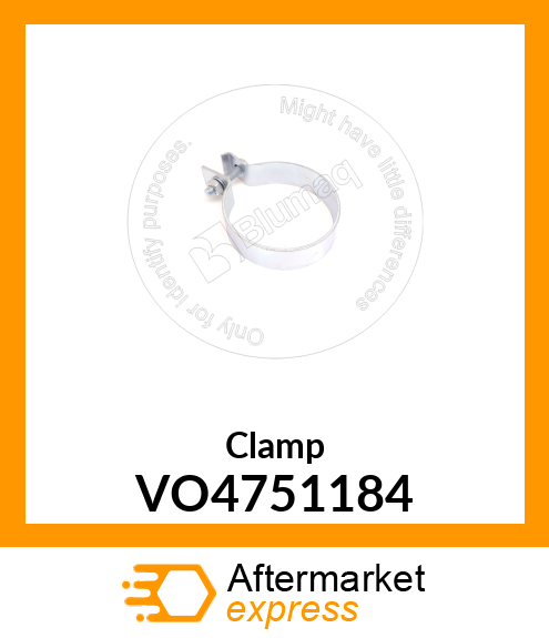 Clamp VO4751184