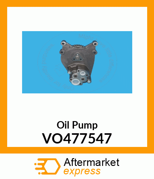 Oil Pump VO477547