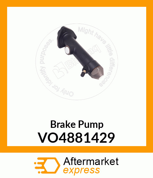 Brake Pump VO4881429
