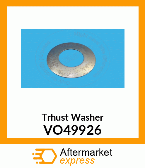 Trhust Washer VO49926